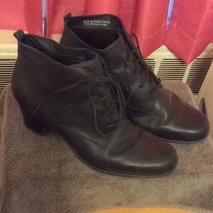 Clarks Black booties